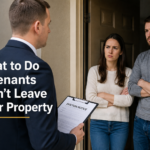 What to Do If Tenants Won’t Leave Your Property