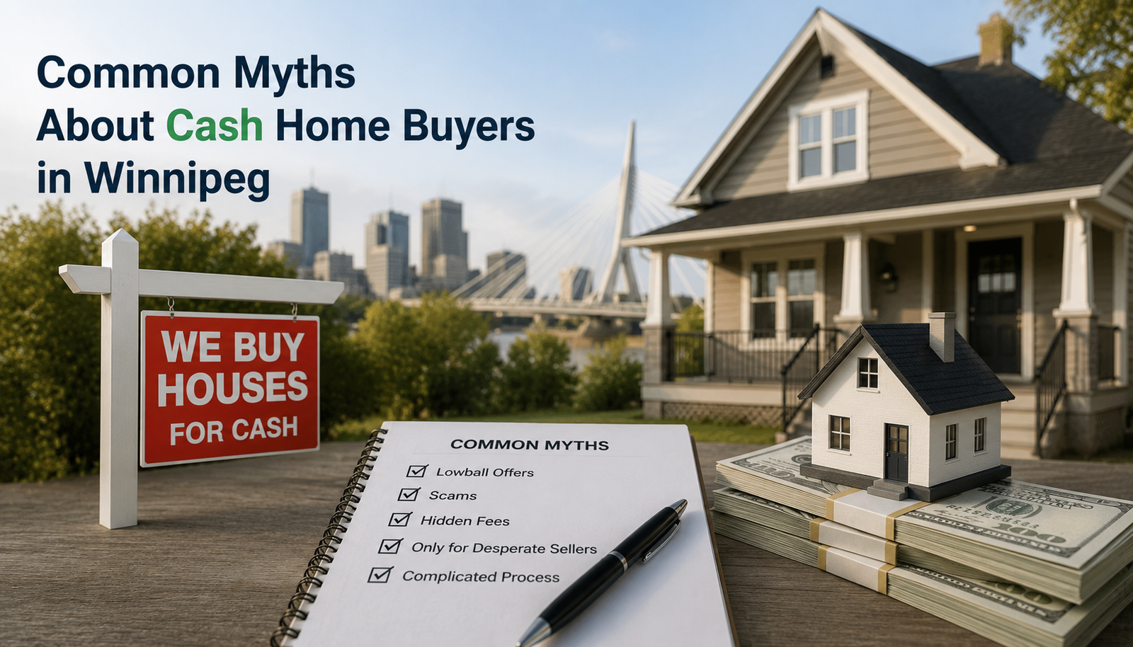 Common Myths About Cash Home Buyers in Winnipeg